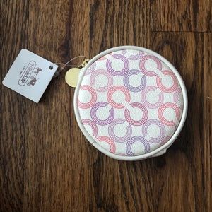 Coach multi-colored coin purse - NWT